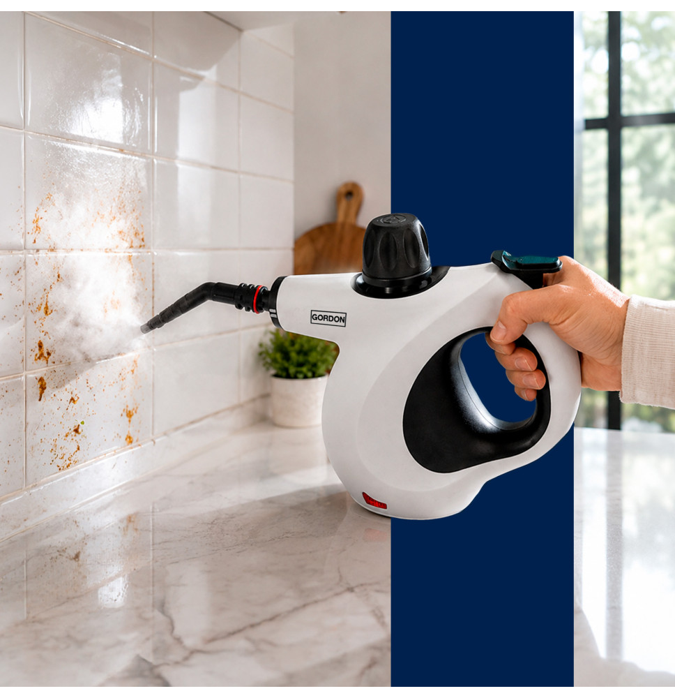MYJKA PAROWA MOP PAROWNICA RĘCZNA DO SAMOCHODU OKIEN FUG TAPICERKI 1050W