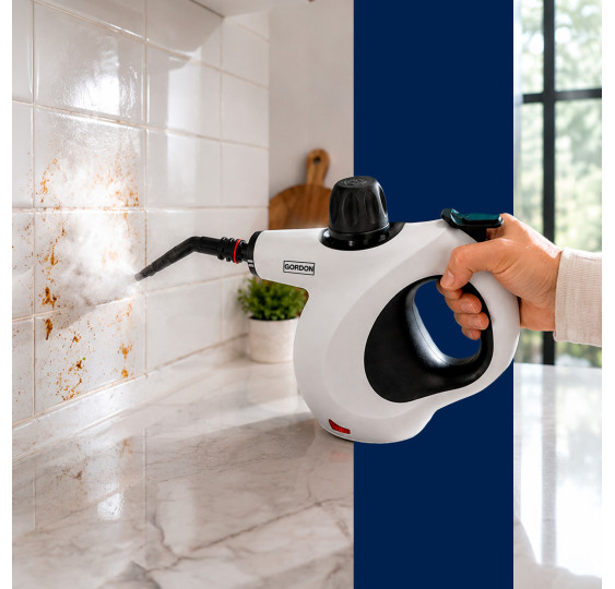 MYJKA PAROWA MOP PAROWNICA RĘCZNA DO SAMOCHODU OKIEN FUG TAPICERKI 1050W