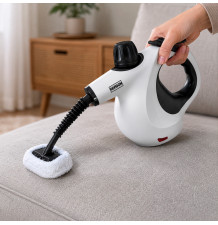 MYJKA PAROWA MOP PAROWNICA RĘCZNA DO SAMOCHODU OKIEN FUG TAPICERKI 1050W