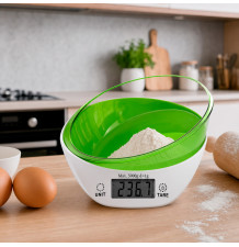 Elektorniczna waga kuchenna z miską wyświetlacz LCD 5kg