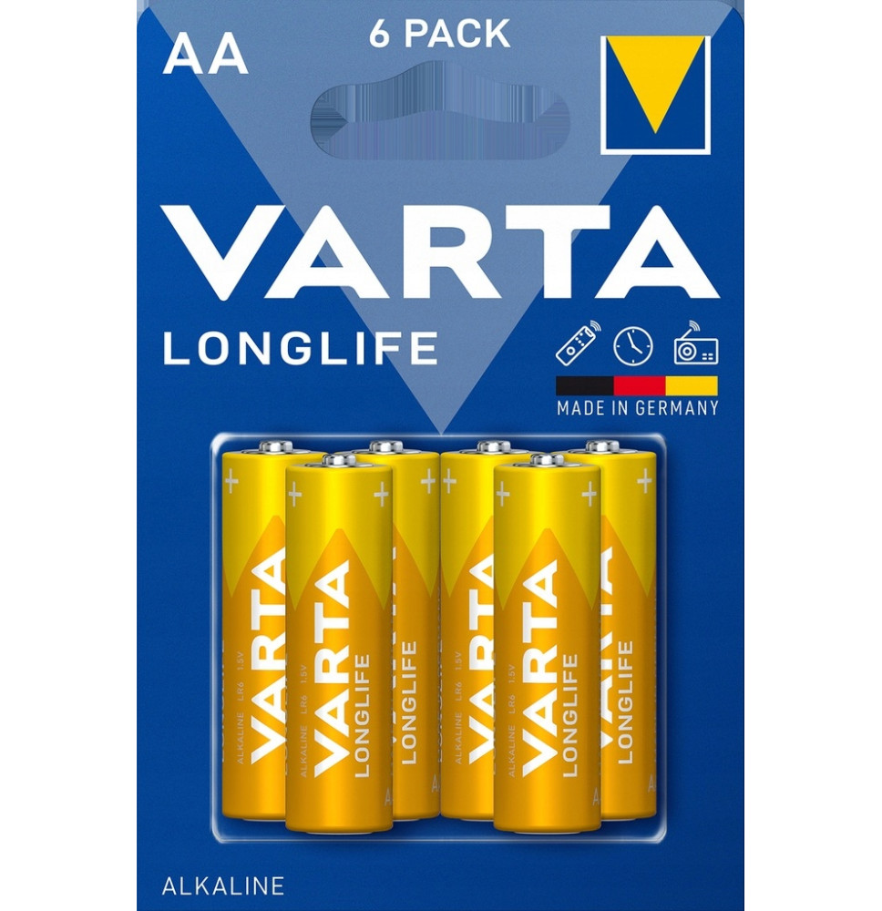 Baterie alkaliczne Varta LR6x6 szt. Longlife