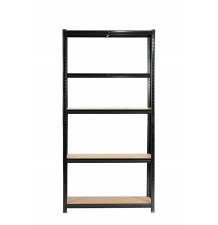 REGAŁ MAGAZYNOWY CZARNY 180x90x40