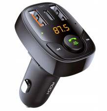 Transmiter Ładowarka ROCK B301 Bluetooth FM USB-C