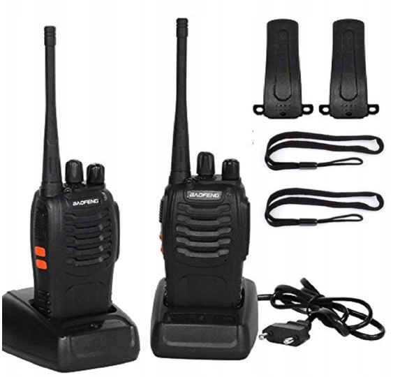 Krótkofalówka Baofeng 2 X BAOFENG BF-888S HT WALKIE-TALKIE PMR