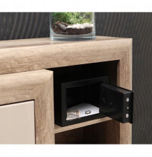 Domowy Sejf Kasetka na Zamek Elektroniczny Szyfr Klucz Kod Kasa Pancerna XL