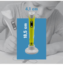 Żółty długopis drukarka 3D 1.0 oraz 100 m zapasu