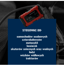 Automatyczny prostownik akumulatorowy LCD 12V/24V – 6A