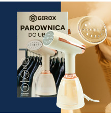 Parownica ręczna do ubrań 1500W – żelazko parowe steamer 7w1 z regulacją pary