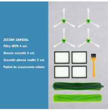 Zestaw akcesoriów w pudełku do iRobot ROOMBA e4 wwwwe5 e6 e7 i3 i3+ i4 i5 i5+ i6 i7 i7+ i8 j7 j7+