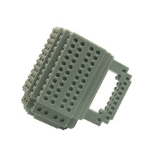 Kreatywny kubek klockowy 350 ml szary – idealny dla fanów LEGO