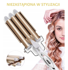 Falownica do włosów lokówka karbownica z jonizacją pro 45 W
