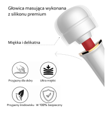 Masażer wibracyjny do ciała mięśni pleców rozluźniający relaksujący