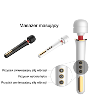 Masażer wibracyjny do ciała mięśni pleców rozluźniający relaksujący