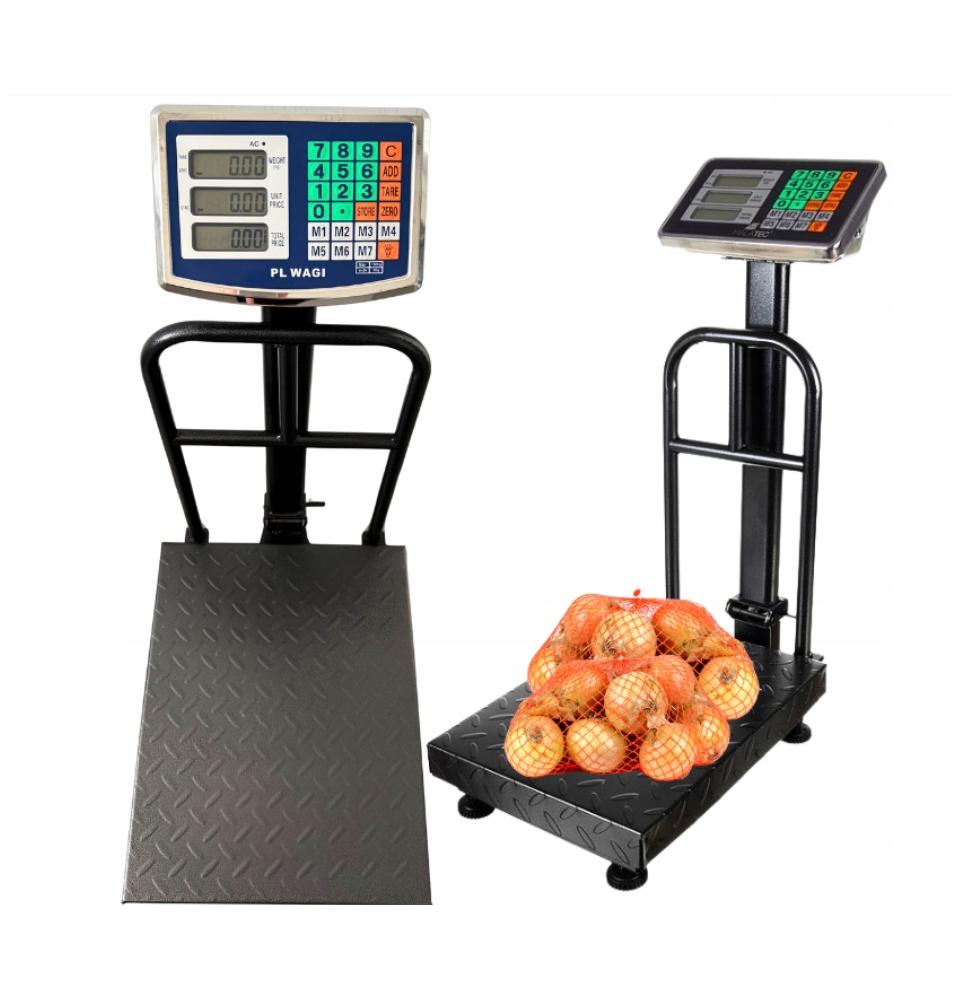 Waga magazynowa do 150kg elektroniczna gastronomiczna sklepowa wyświetlacz