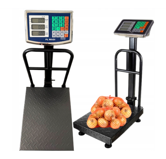 Waga magazynowa do 150kg elektroniczna gastronomiczna sklepowa wyświetlacz
