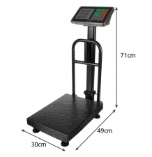 Waga magazynowa do 150kg elektroniczna gastronomiczna sklepowa wyświetlacz
