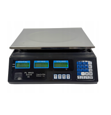 Waga sklepowa 40kg / 2g elektroniczna gastronomiczna wyświetlacz LCD