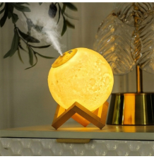 Nawilżacz powietrza dyfuzor księżyc lampka 3d LED