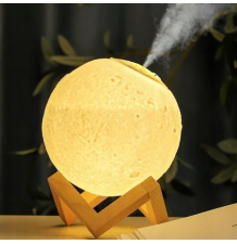 Nawilżacz powietrza dyfuzor księżyc lampka 3d LED