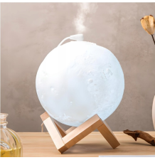 Nawilżacz powietrza dyfuzor księżyc lampka 3d LED