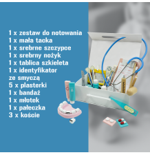Drewniany zestaw lekarza dla dzieci walizka apteczka pielęgniarka doktor