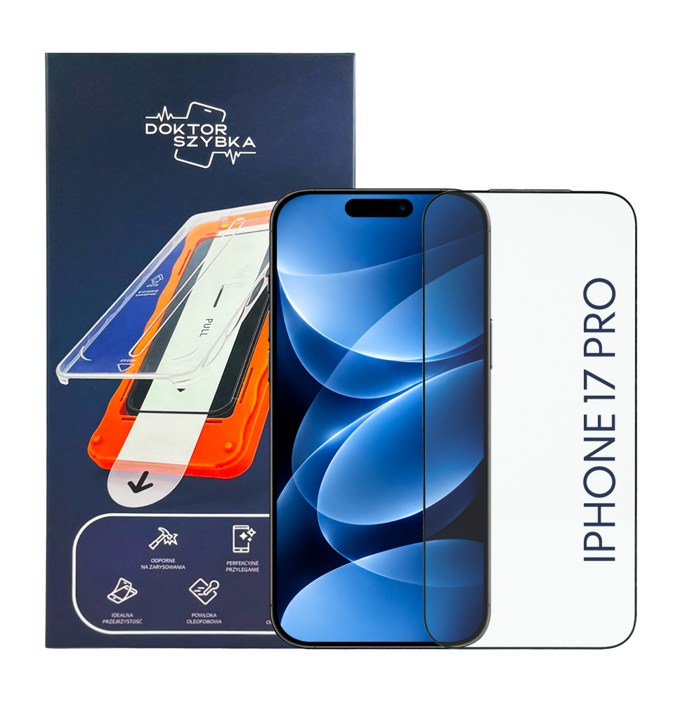 Szkło hartowane Szybka iPhone 17 Pro 1 szt.