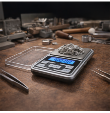 Waga elektroniczna jubilerska 0,1 do 500g kieszonkowa cyfrowa