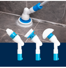 Elektryczna szczotka obrotowa spin scrubber zestaw 3 w 1