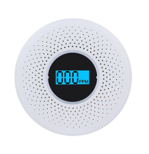 Czujnik dymu i tlenku węgla alarm co czadu czujnik z wyświetlaczem LCD