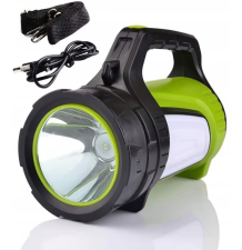 Latarka szperacz reflektor akumulatorowa led xm-l t6 usb powerbank 5 trybów