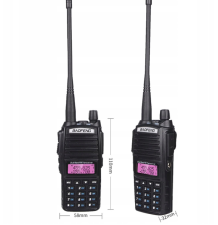 Krótkofalówka baofeng uv-82 ht baofeng walkie talkie radio