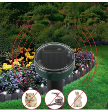 4x solarny odstraszacz na krety kune nornice najmocniejszy zestaw xxl