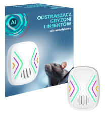 Odstraszacz ultradźwiękowy na gryzonie owady kuny skuteczny odstraszacz przeciw szkodnikom elektryczny