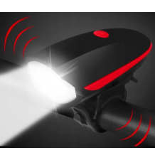 Lampka rowerowa na przód led lampa rower mocna usb
