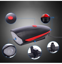 Lampka rowerowa na przód led lampa rower mocna usb