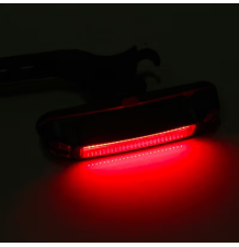 Lampka rowerowa led tył przód 100 lm 6 trybów ładowanie usb