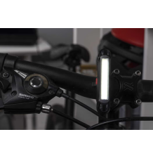 Lampka rowerowa led tył przód 100 lm 6 trybów ładowanie usb