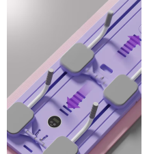 Deska do pilatesu wielofunkcyjna składana treningowa domowa taśma oporowa timer uchwyt mata do ćwiczeń