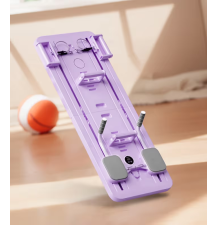 Deska do pilatesu wielofunkcyjna składana treningowa domowa taśma oporowa timer uchwyt mata do ćwiczeń