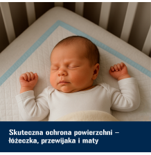 Podkłady higieniczne XL 60x90 cm 50 szt ALME dla ludzi