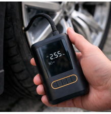 Kompresor samochodowy mini pompka elektryczna bezprzewodowa przenośna do opon samochodu roweru motoru